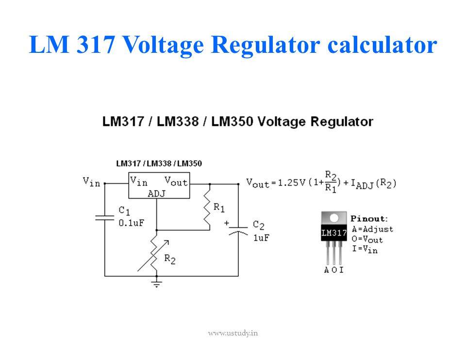 Стабилизатор тока на lm317 схема