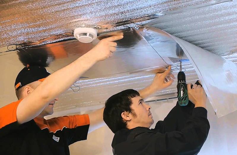 Как сделать натяжной потолок: 125 фото технологии монтажа и видео описание как правильно установить натяжной потолок