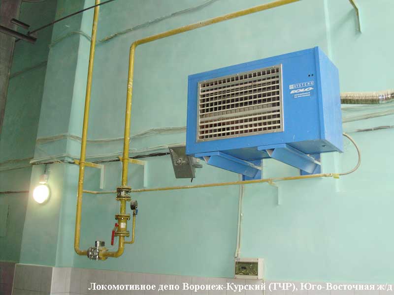 Газовые теплогенераторы для воздушного отопления производственных помещений и теплиц, изготовление и монтаж