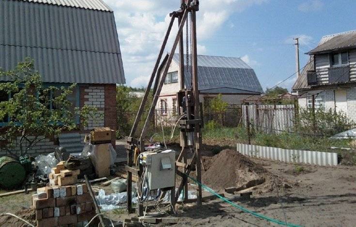 Скважина для воды своими руками: технологии ручного бурения