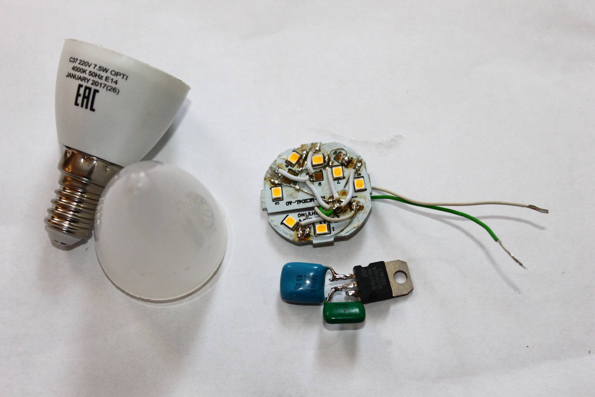 Как сделать светодиодную лампу на 220в своими руками: инструкция, схемы, видео