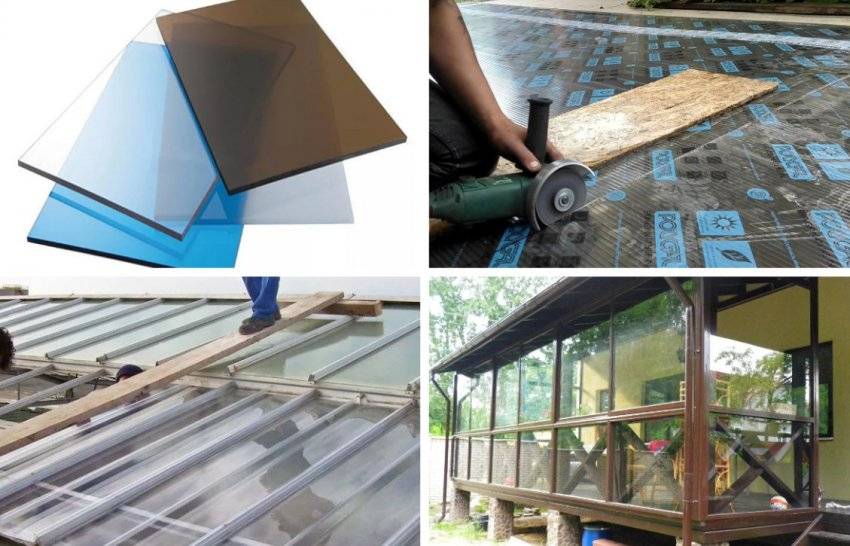 Монтаж поликарбоната — чем крепить к деревянному и металлическому каркасу