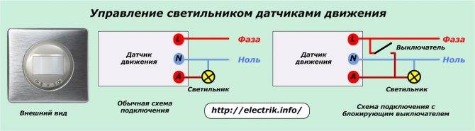 Датчики присутствия для включения света своими руками