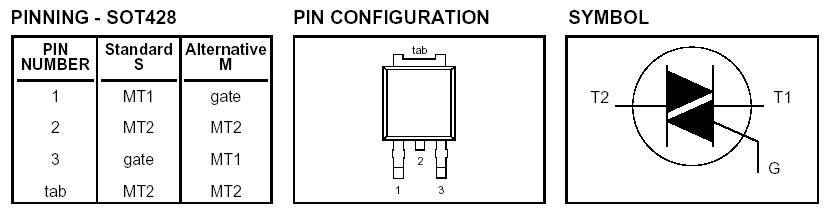 Схема с bt136