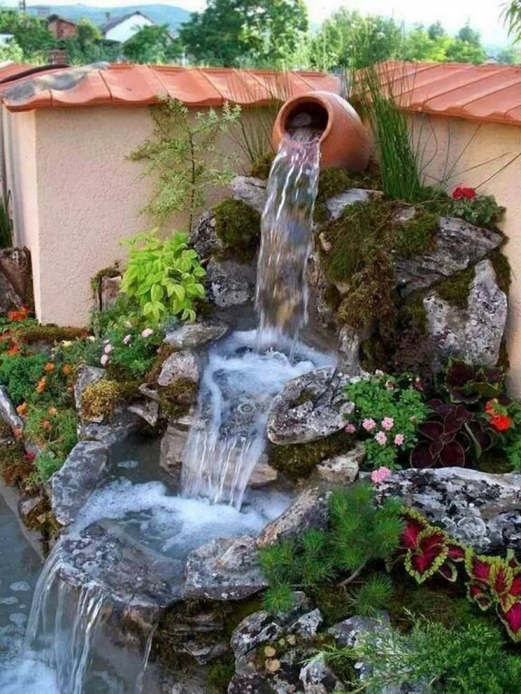 Пошаговая инструкция по созданию декоративного мини-водопада на даче