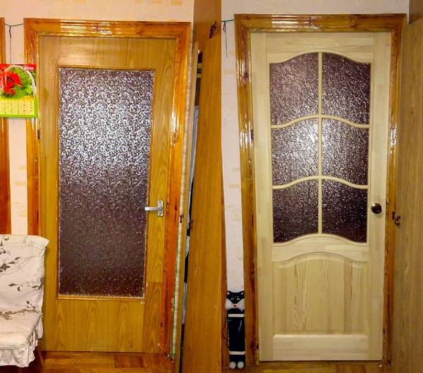 Методы реставрации деревянных дверей своими руками