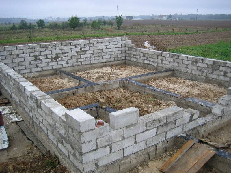 Строительство дома из пеноблока своими руками