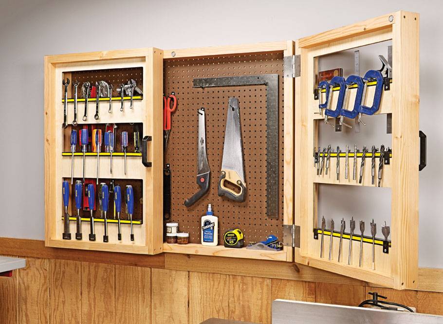 Способы хранения инструмента в мастерской. домашняя мастерская – оптимизация пространства и удобное хранение инструментов