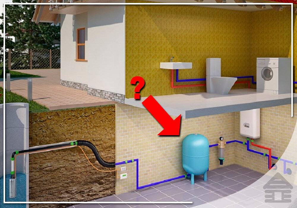 Как сделать водопровод в частном доме своими руками