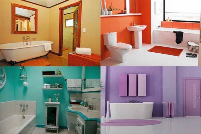 Краска для ванной комнаты: чем лучше покрасить
