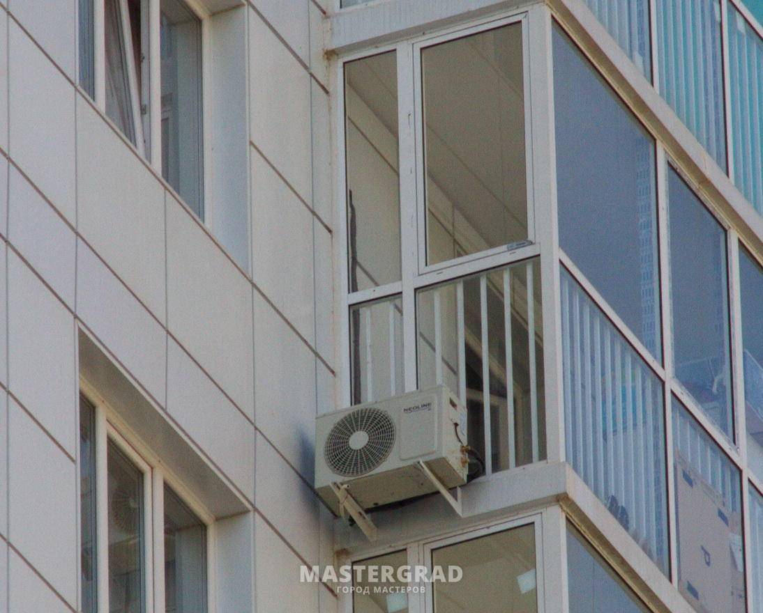 Можно ли установить кондиционер на балконе