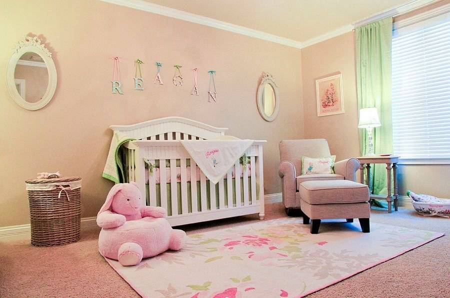 Как оформить комнату для новорожденного