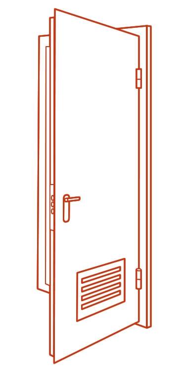 Металлическая дверь своими руками: чертежи, изготовление и установка