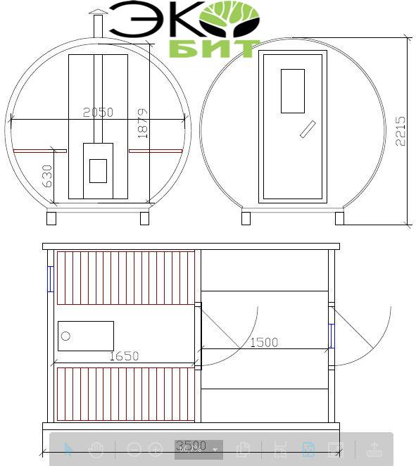 Баня бочка своими руками чертежи размеры и основа