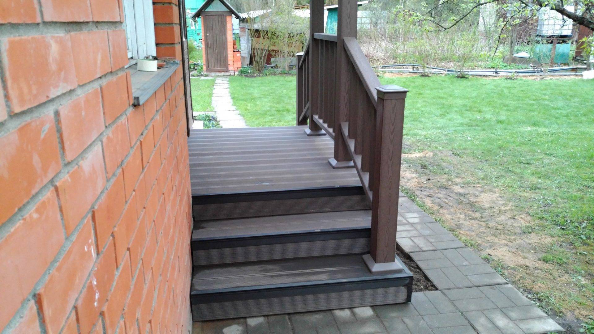 Ступень ДПК Darvolex Deckron 320х20х4000 венге