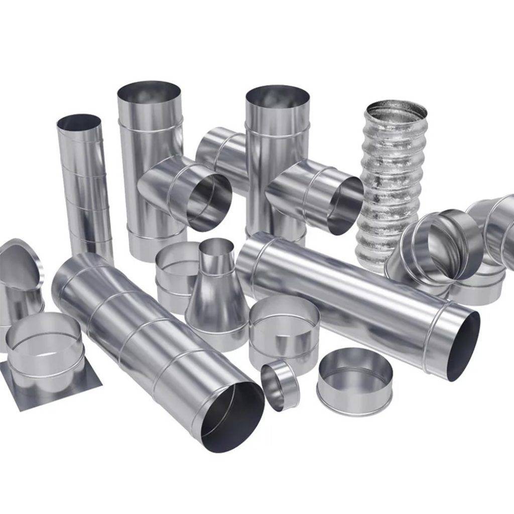 Вентиляционные трубы: материалы для изготовления, сечение и жёсткость воздуховодов, монтаж трубопровода