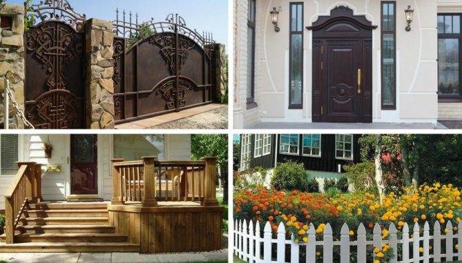 Ворота для частного дома: рассматриваем подробно