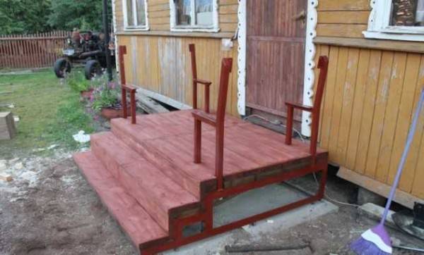 Крыльцо из бетона: подготовка и расчеты, пошаговая технология строительства
