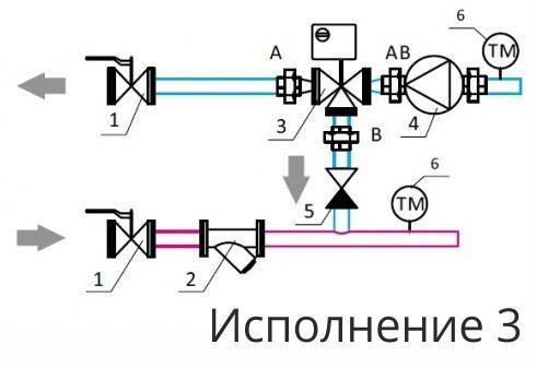 Схема обвязки фанкойла