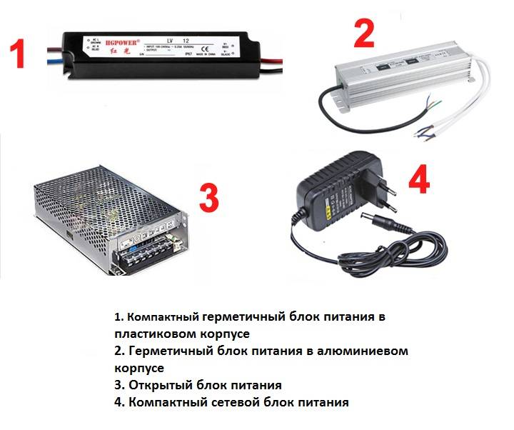 Как подобрать трансформатор для светодиодной ленты на 12 и 24 вольт: расчёты и примеры