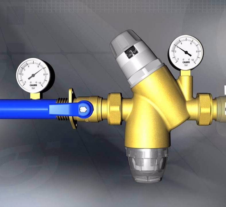 Регулятор давления в системе водоснабжения: виды и установка