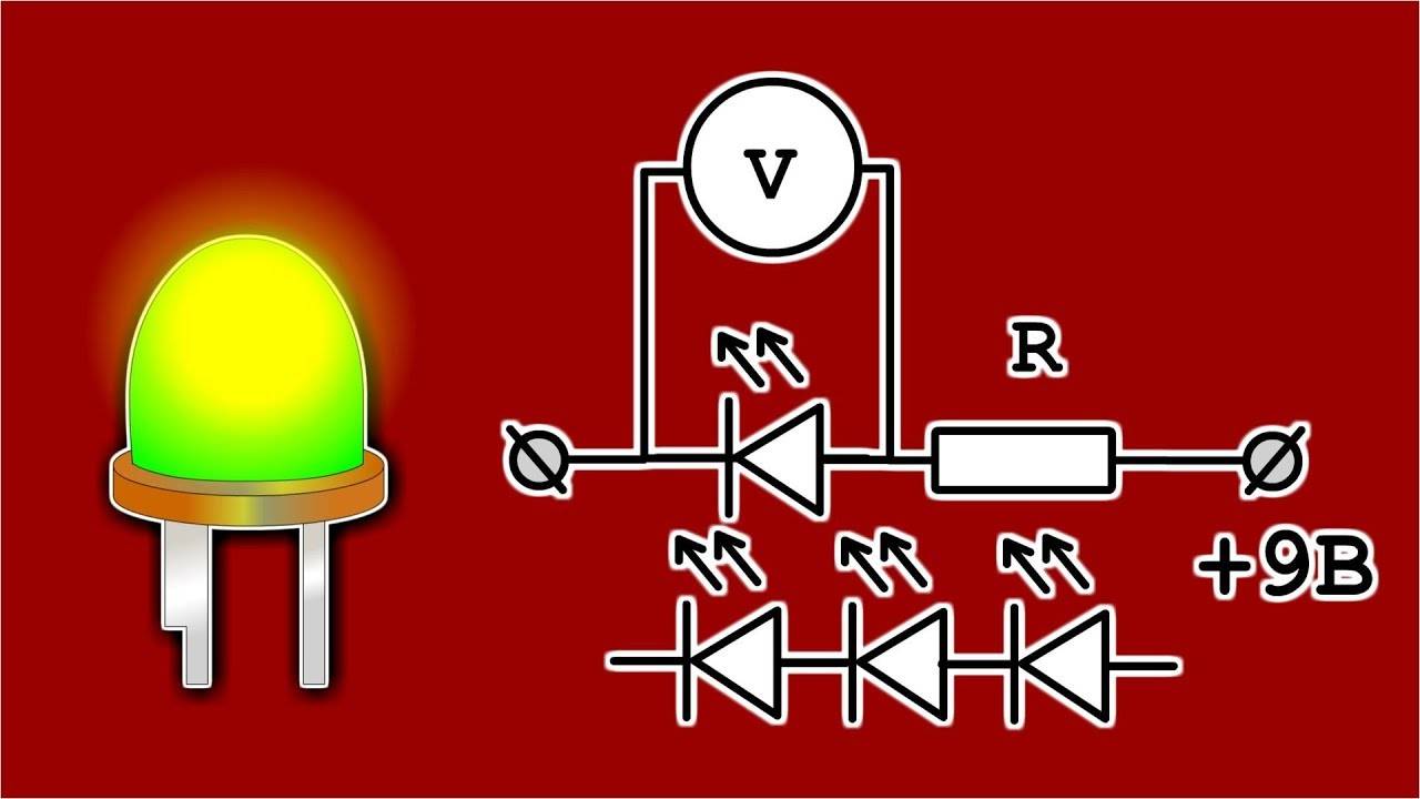 Полярность светодиода: как определить катод и анод тремя методами
