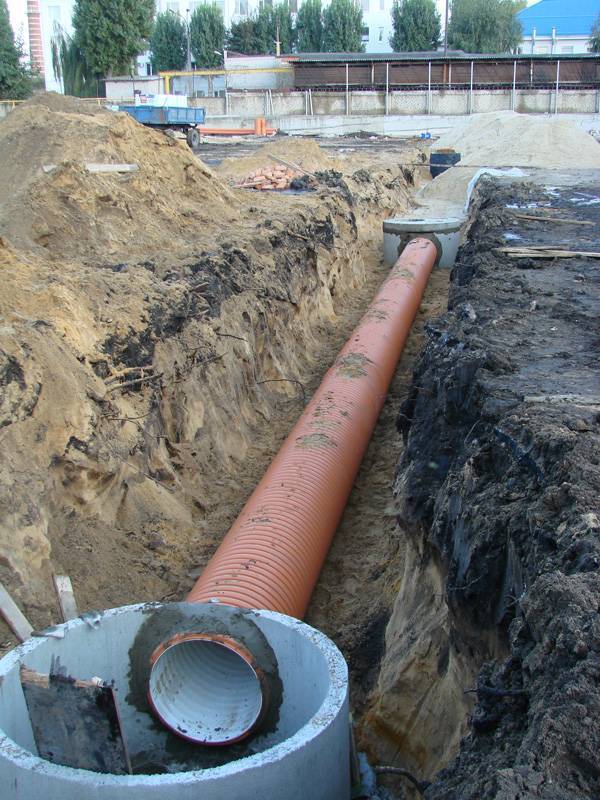 Как проложить водопроводную трубу под землей