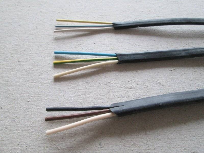 L n в электрике - цвета проводов в трехжильном кабеле