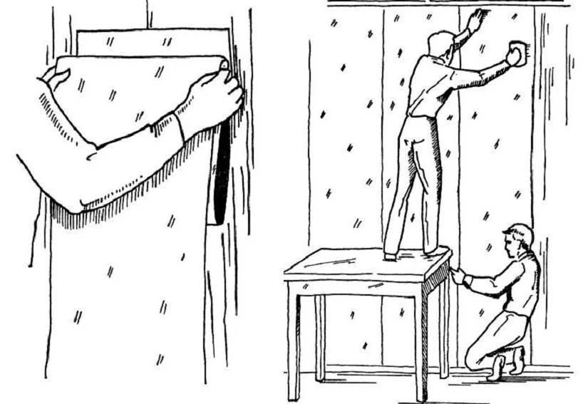 Как клеить виниловые обои своими руками: инструменты, клей, подготовка стен, пошаговый мастер-класс