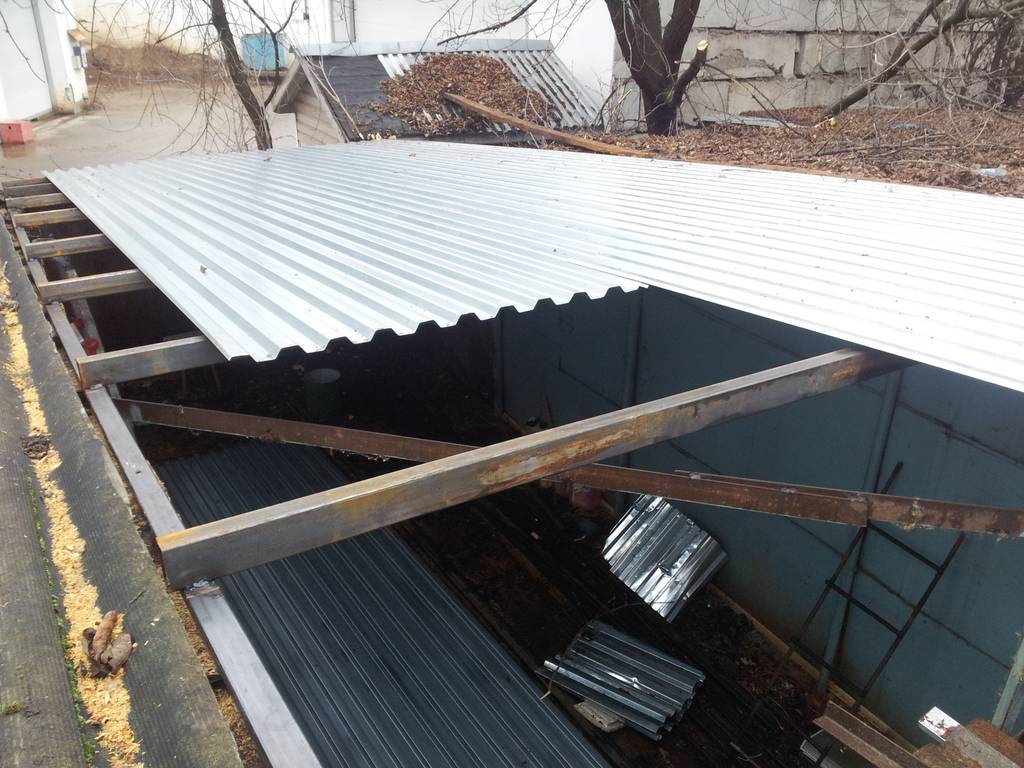 Монтаж, отделка и ремонт крыши гаража