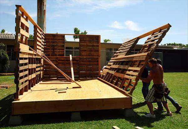 Простые идеи для вашего интерьера: изготавливаем мебель из деревянных поддонов