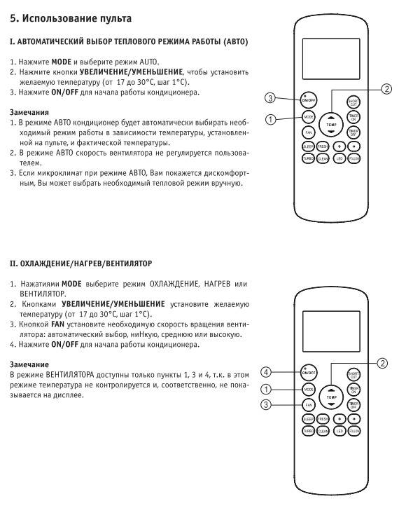 Пульт от кондиционера daihatsu обозначения