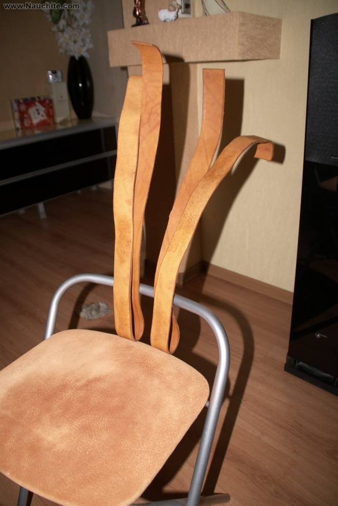 Обтяжка стульев дома своими руками
