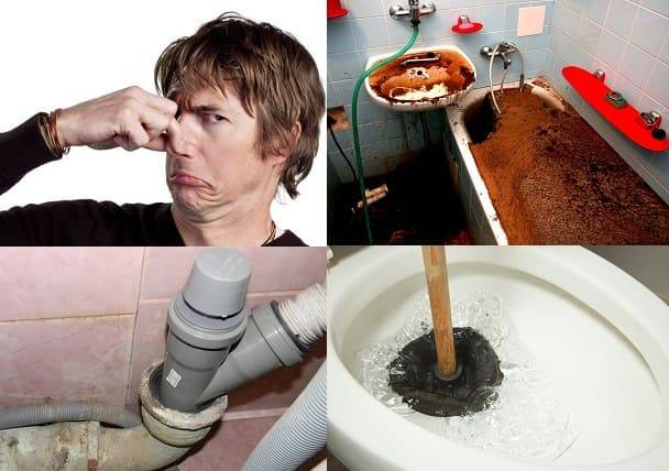 Как убрать запах из канализации в ванной или туалете: возможные причины и пути решения