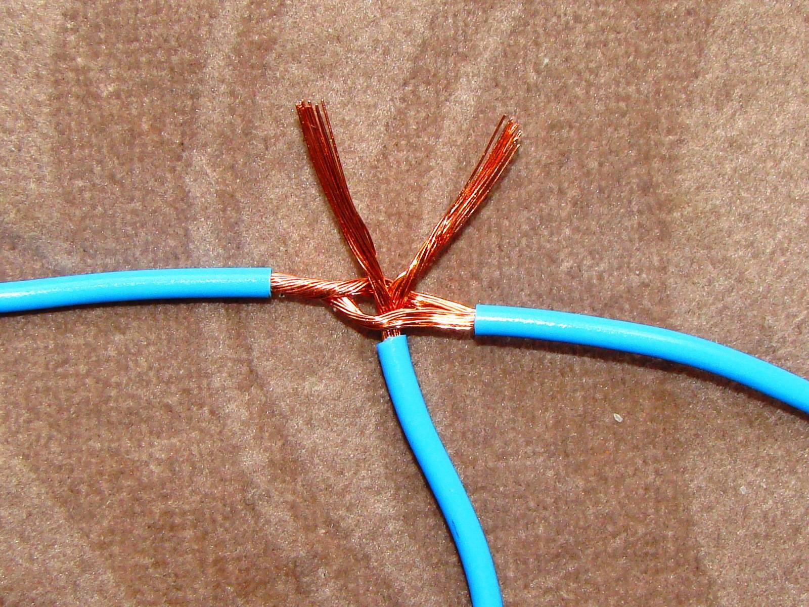 Как правильно скручивать провода между собой