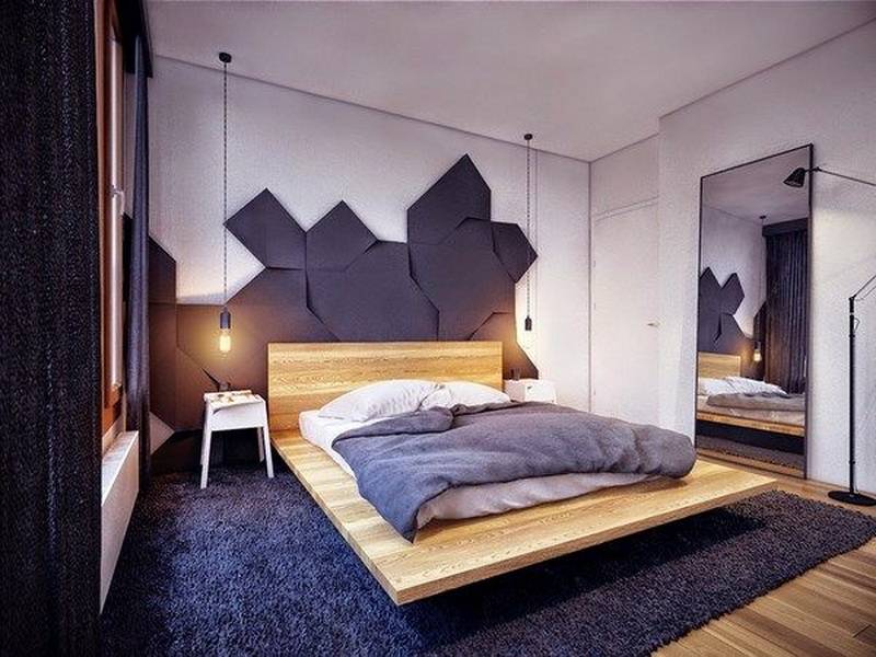 Стены в спальне - 120 фото лучших новинок дизайна. обзор вариантов отделки от профи!