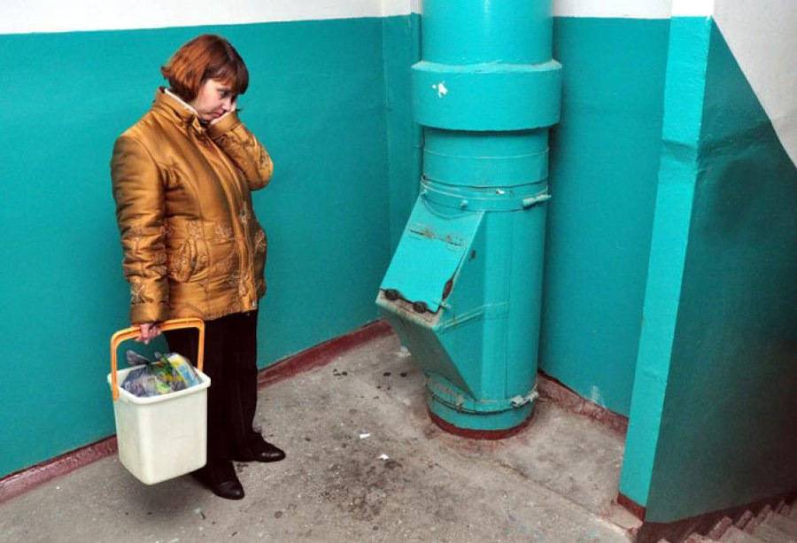 Россиянам запретят пользоваться мусоропроводами