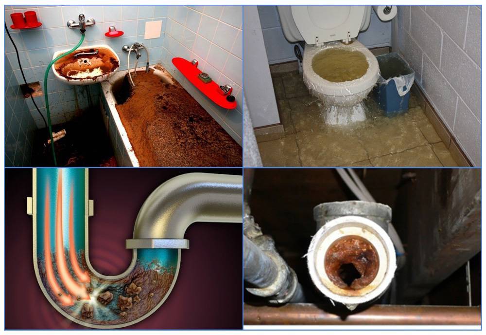 Запах канализации в туалете — что делать