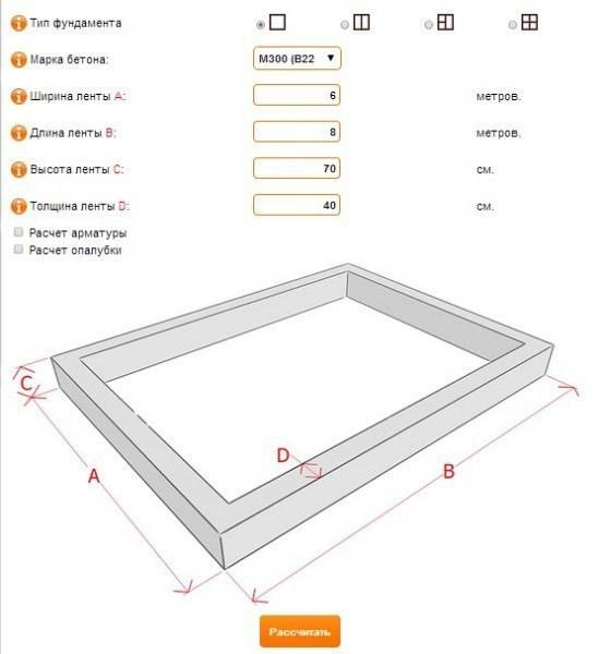 Плитный фундамент расчет толщины - подробная инструкция, схемы