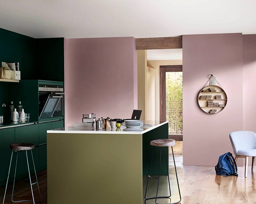 100 лучших идей дизайна: как покрасить стены в квартире на фото