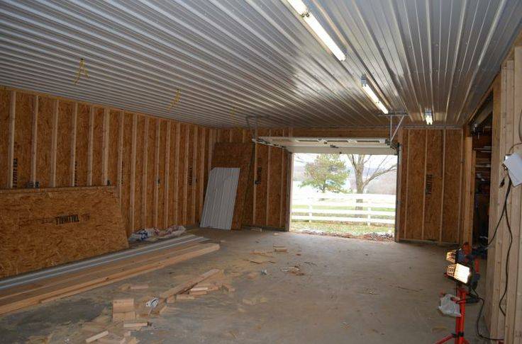 Чем обшить потолок в гараже: какие материалы применить