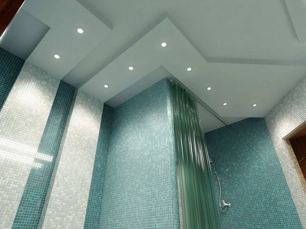 Можно ли делать натяжной потолок в ванной комнате: делают ли, можно ли устанавливать, какой лучше сделать