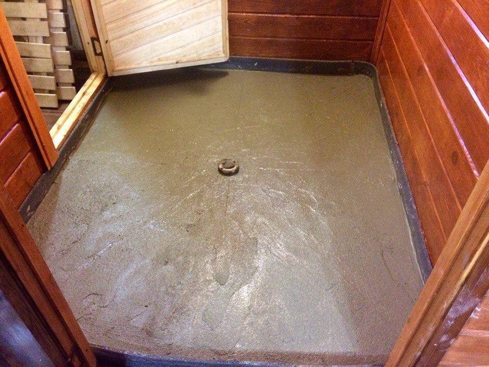 Деревянные и бетонные полы в бане своими руками: устройство правильных полов в бане с видео