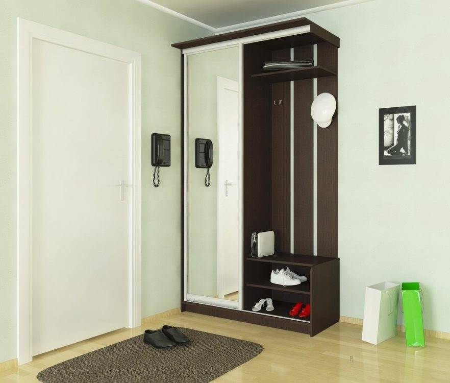 Малогабаритные прихожие в коридор: компактная мебель, маленький коридор со шкафом купе