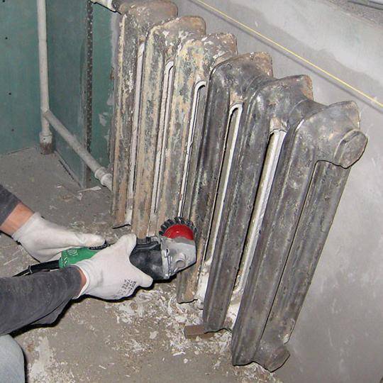 Как разобрать и собрать чугунный радиатор отопления