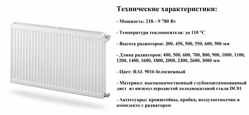 Биметаллические радиаторы отопления характеристики, теплоотдача, виды, особенности установки