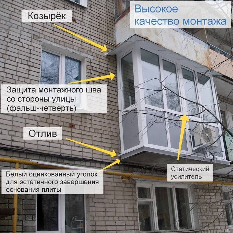 Как застеклить балкон самому: видео и фото инструкция работ своими руками
