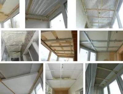 Потолки на балконе (37 фото): как сделать и из чего натяжные и реечные, из панелей пвх и гипсокартона, какой из них лучше, гидроизоляция