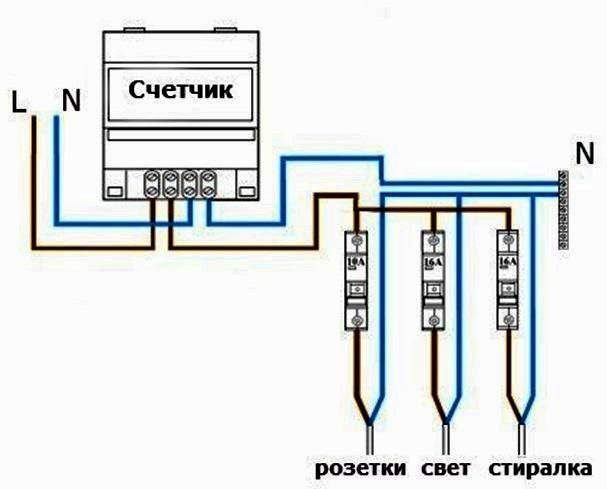 Меркурий 200 схема подключения