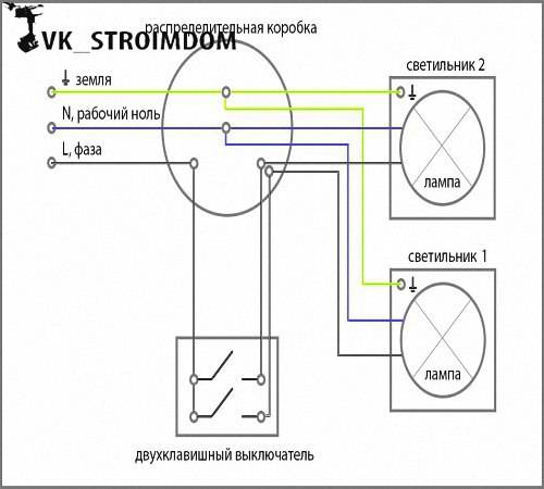 Трёхклавишный выключатель с розеткой: выбор и подключение